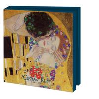 Kaartenmapje Gustav Klimt 10 Stuks met Enveloppen - thumbnail