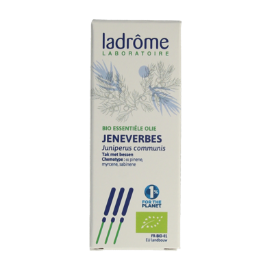 Ladrome Jeneverbes olie bio 10 Milliliter