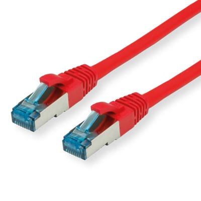 VALUE Patchkabel Kat.6A (Class EA) S/FTP (PiMF), LSOH, rood, 0,3 m VALUE Patchkabel Kat.6A (Class EA) S/FTP (PiMF), LSOH, rood, 0,3 m