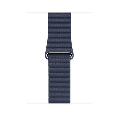 Apple Leather Loop Apple Watch medium 42mm / 44mm / 45mm / 49mm Diver Blue