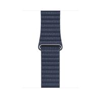 Apple Leather Loop Apple Watch medium 42mm / 44mm / 45mm / 49mm Diver Blue - thumbnail