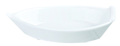 Wit Boot Schaaltje - White Series - 13 x 7.5 cm