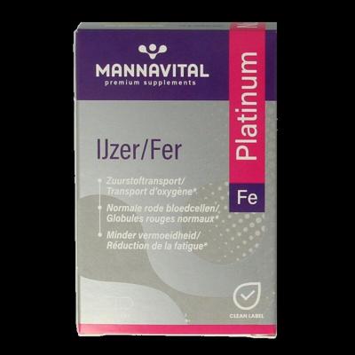 IJzer platinum 60 Vegetarische capsules