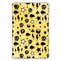Tablet BackCover Samsung Galaxy Tab A9 Plus Punk Geel - thumbnail