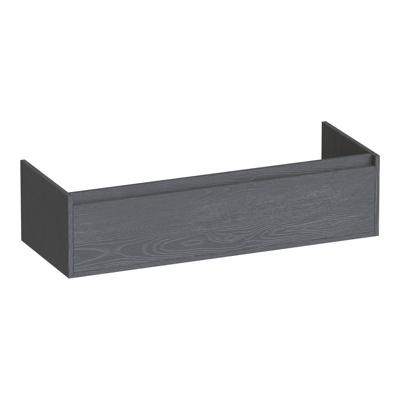 Brauer Hope - Onderkast - 120 cm - met 1 Softclose Lades Greeploos en 2 Sifon Uitsparingen Timber Grey