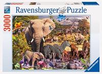 Ravensburger afrikaanse dierenwereld - thumbnail