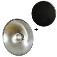 StudioKing beauty dish zilver sk-bd700 70 cm met honingraat - thumbnail