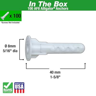 Toggler alligatorplug AF8 (100st)