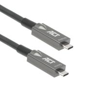ACT Connectivity USB-C 3.2 Gen2 Active Optical Cable (AOC) aansluitkabel - thumbnail