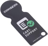 CONTEC sleutelhanger "cart.support" ct shopping cart soles ca rt.support - thumbnail