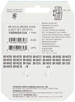 Shimano set remblokken m70t3 v-brake deore y8bm9810a - thumbnail