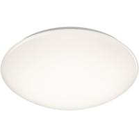 LED Plafondlamp - Badkamerlamp - Trion Paula - 15W - Spatwaterdicht IP44 - Warm Wit 3000K - Rond - Mat Wit - Kunststof - thumbnail