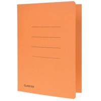 Class'ex dossiermap, 3 kleppen ft 18,2 x 22,5 cm (voor ft schrift), oranje - thumbnail