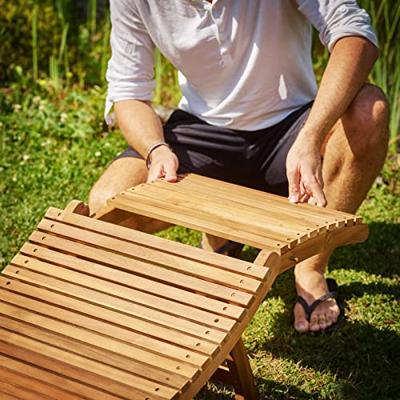 Loungebank ergonomisch van Acacia hardhout Loungebank ergonomisch van Acacia hardhout