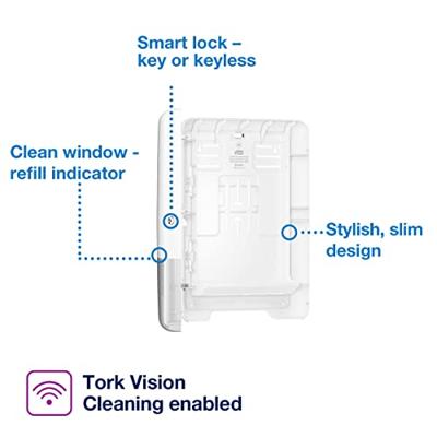 Handdoekdispenser Tork H2 552000 Xpress wit - thumbnail