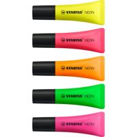 Markeerstift STABILO 72/33 neon groen | 10 stuks - thumbnail