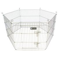 Knaagdierren Hexagon Taupe 100 x 100 x 60 cm Flamingo Taupe - thumbnail