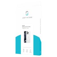 Just in Case Soft TPU Case MagSafe voor Apple iPhone 16 Pro Max Telefoonhoesje Transparant - thumbnail