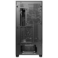 Antec FLUX Midi-tower PC-behuizing Zwart, Hout - thumbnail