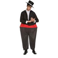 Kostuums voor Volwassenen My Other Me Cantaor Zanger Flamenco en Sevillana's M/L - thumbnail