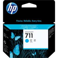 HP Inktcartridge 711 Origineel Cyaan CZ130A - thumbnail