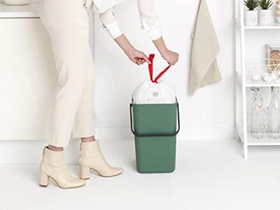 Brabantia Sort & Go Afvalemmer 25 L - Groen
