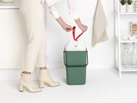 Brabantia Sort & Go Afvalemmer 25 L - Groen - thumbnail