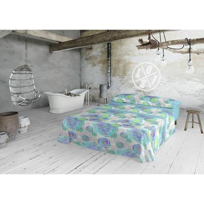 Beddengoedset Lois ALBANY Blauw Bed van 180