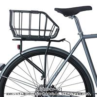 Basil Fietsmand portland rear mik 25 liter 43 x 36 x 22 cm - mat zwart - thumbnail