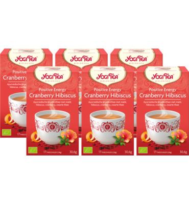 Yogi Tea Positive Energy Cranberry Hibiscus