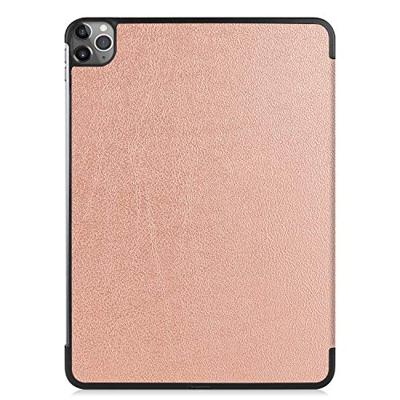 3-Vouw sleepcover hoes - iPad Pro 12.9 inch (2020) - Rose Goud 3-Vouw sleepcover hoes - iPad Pro 12.9 inch (2020) - Rose Goud