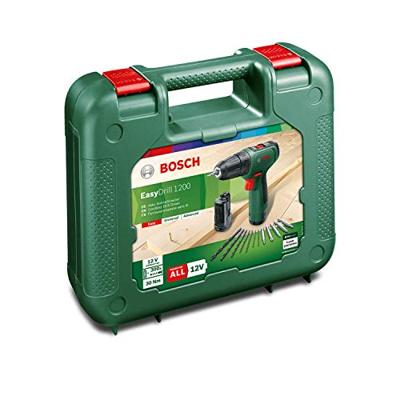 Bosch Groen Easy Drill 1200 Accu Schroefboormachine | 12 V | 30 Nm | 2 x 1,5 Ah accu + lader | In transportkoffer - 06039D3007