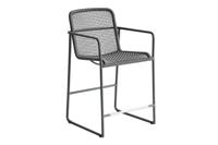 Borek | Tuinstoel Mira Hoog | Donkergrijs - thumbnail