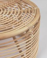 Kave Home Ronde Salontafel 'Kohana' Rotan, 66cm - thumbnail