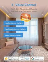 MEROSS MSS550 Smart Wi-Fi 2-Way Wall Switch schakelaar - thumbnail