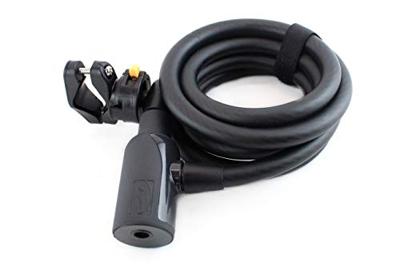 CONTEC spiraal-kabelslot "powerloc" ct coil.cab.lock powerloc 12mm x 185cm black