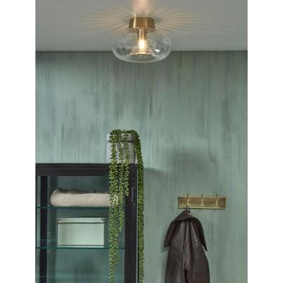 its about RoMi Plafondlamp 'Brussels' Glas, 28cm, kleur Goud
