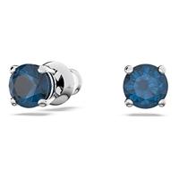 Swarovski 5646762 Set Ketting + Oorknoppen Stella zilverkleurig-blauw 38-41 cm - thumbnail