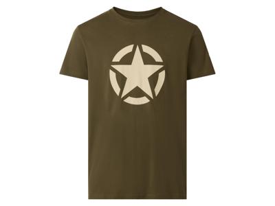 Heren T-shirt (Kaki, XL)