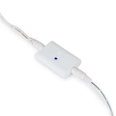 Smartwares Set van 3 LED spotjes met zwaaisensor - Dimbaar - Zelfklevend - Wit