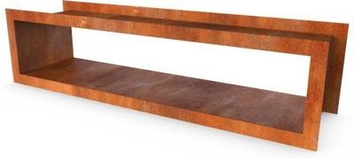 Egura Uitsparing Cortenstaal Houtopslag Rechthoekig 1480 x 380 x 380 mm Geroba - Geroba Egura Uitsparing Cortenstaal Houtopslag Rechthoekig 1480 x 380 x 380 mm Geroba - Geroba