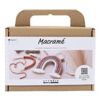 Creativ Company Https://www.cchobby.nl/mini-hobbyset-macrame-regenboog-1-doos - thumbnail