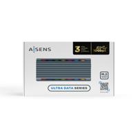 Hard drive hoes Aisens ASM2-RGB011GR Grijs - thumbnail