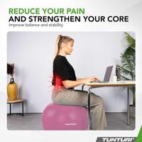 Fitnessbal Anti-Burst 65cm Purple - thumbnail