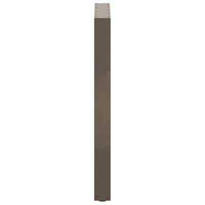 Bartafelpoten 2 st U-vormig 60x(90-91) cm staal naturel