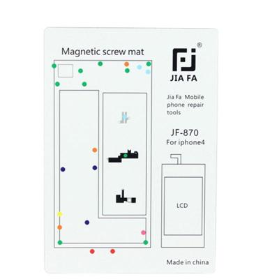 JIAFA magnetische schroeven Mat voor iPhone 4