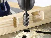 kwb 494600 Profielrasp, houtbewerking, cilindrisch rond, 13 x 35 mm 1 stuk(s) - thumbnail