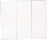 Really Useful Box, office divider met 6 vakjes, transparant - thumbnail