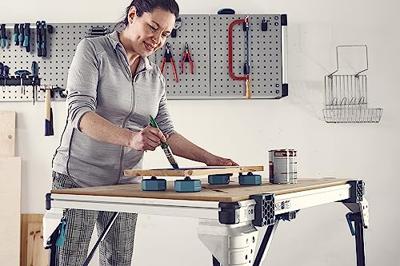 Wolfcraft Multifunctionele werkstuksteunen | 4 stuks - 6892000