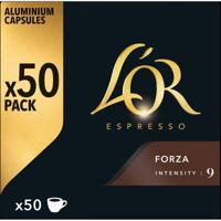 Douwe Egberts L'Or Intensity koffiecapsules, Forza, pak van 50 stuks - thumbnail